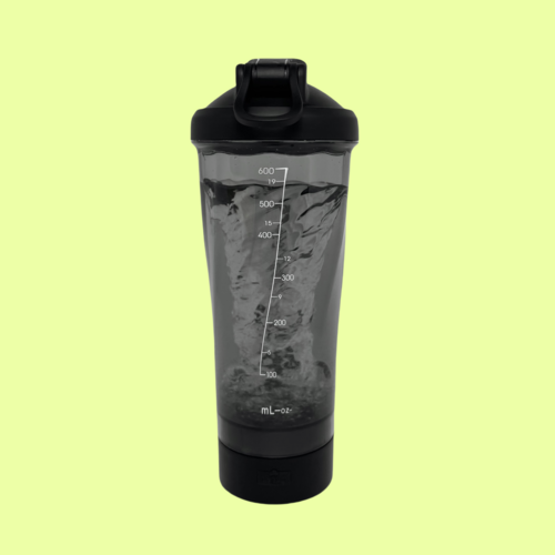 Cosmos Electric Protein Shaker Bottle – Rechargeable, One-Touch Mixing